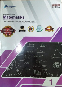 Image of Matematika untuk Siswa SMA/SMK/MA/MAK Kelas X