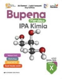 Bupena Merdeka IPA Kimia untuk SMA/MA Kelas X